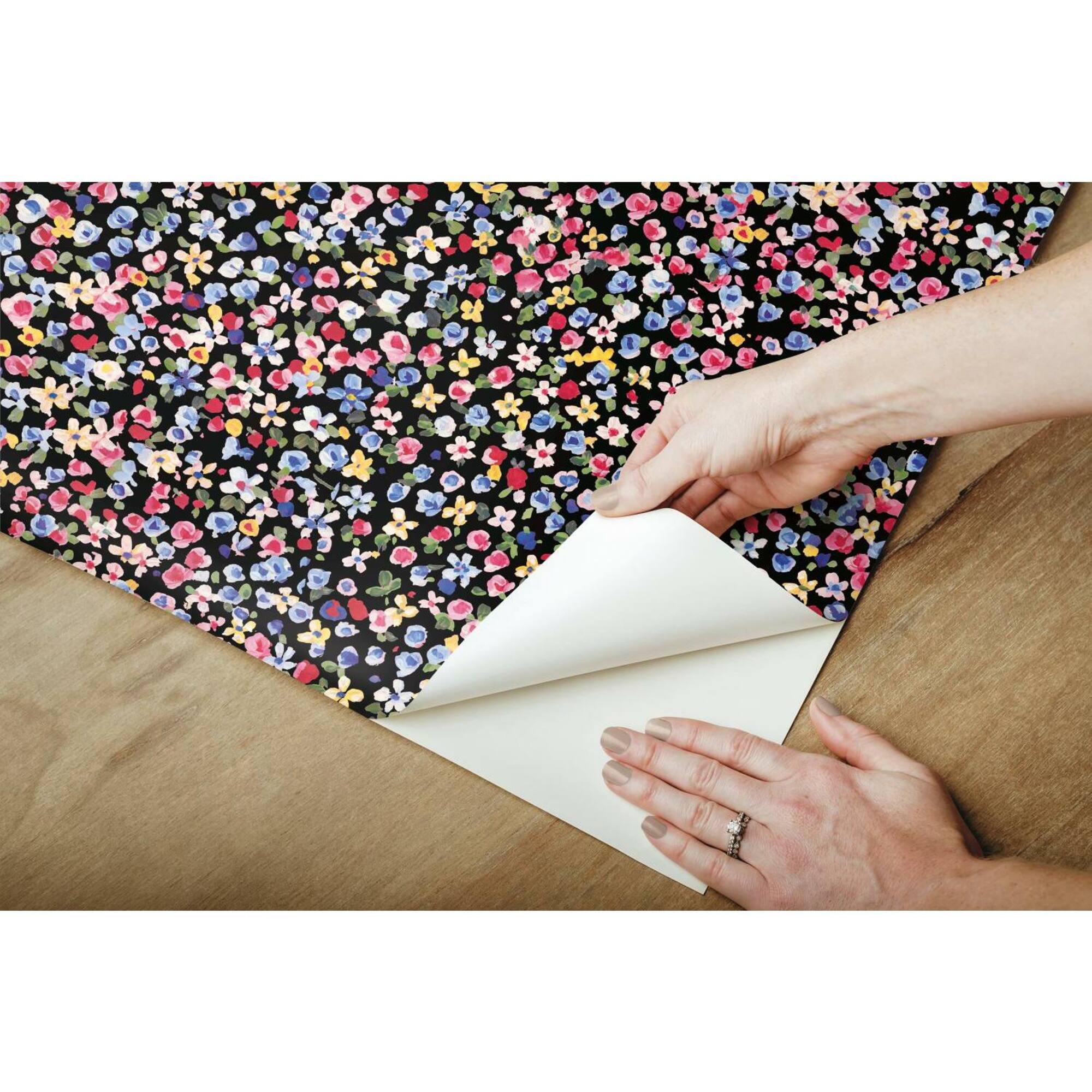 RoomMates Petite Floral Peel & Stick Wallpaper